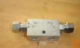 Hidravlični blok ventil Bašin 3/8" za obojestranski cilinder