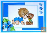 ROČNO IZDELANA TELEGRAM ČESTITKA X7