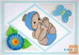 ROČNO IZDELANA TELEGRAM ČESTITKA MAVRIČNA G01