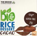 Bio rižev desert s kakavom, brez glutena, 4x110 g
