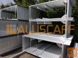 Alu fasadni odri - 295m2. Dolžina odra 46m
