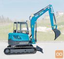 Mini bager goseničar MESSERSI M-55U (Zero Tail Swing)