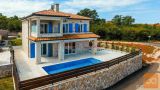 Malinska- Nova kamena vila sa bazenom! (k663)