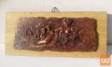 Slika relief horoskop znamenje dvojčka 25cm x 11cm