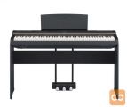 Prenosni klavir YAMAHA P125 B komplet s stojalom in pedali