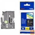 Brother originalni trak TZE315 črno-bel 6mm za P-touch 1280