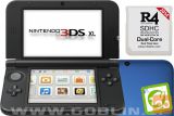 Nintendo 3DS XL moder + R4i SDHC v2014 + microSD 8GB + SD