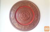 Slika relief okrogli horoskop znamenja premer 53cm