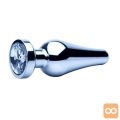 ANALNI ČEP Precious Metals Smooth Silver (Medium)