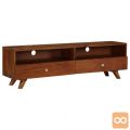 TV omarica iz trdnega predelanega lesa 140x30x40 cm