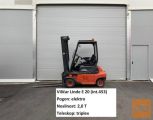 Viličar, Linde E 20 P - 02, elektro, čelni (int. 453)