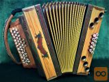 Diatonična harmonika, oljka 3/III 37+3