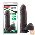 DILDO Fashion Dude 7,9 (Rjava)