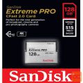 CFAST SANDISK 128GB EXTREME PRO, 525/450MB/s, VPG-130