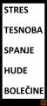 PROTI MOČNIM BOLEČINAM, STRESU, ZA SPANJE