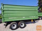 Traktorska prikolica,tandem, Brantner TA14045XXL - NA ZALOGI