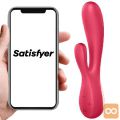 VIBRATOR RABBIT Satisfyer Mono Flex Red