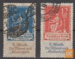Deutches Reich 1922. MI 233-234