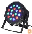 Disko PAR LCD 18 RGB LED reflektor DMX