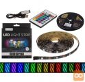 Set USB TV LED RGB trak TV osvetlitev 3m + daljinec