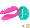 VIBRATOR ZA PARE Wearwatch Watchme Fuchsia/aquamarine