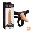 STRAP-ON Chisa Hi-Basic Hollow Cock 19 cm