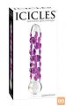 STEKLENI DILDO Icicles Hand Blown Glass Massager