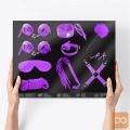 KOMPLET INTOYOU BDSM Line Bondage Set 10 pcs Purple