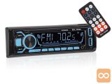12V 1DIN RGB avtoradio 4x45W MP3 2x USB Bluetooth aplikacija