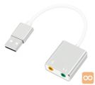 USB zunanja zvočna kartica 7.1 3D Surround