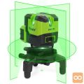 Točkovni lin.zeleni laserski nivelir za polaganje 2x 5200mAh